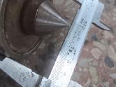 Metalo tekinimo stakliu dalys