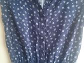 Naujas mėlynas su gėlytėmis kombinezonas (playsuit - nuotraukos Nr. 6