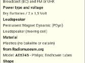 Philips mini radio imtuvas Ae6745 - nuotraukos Nr. 8