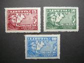 Lietuva 1936 Lektuvai F. Vaitkus svarus lit405/7s