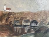 Antikvarinis 1909 m paveikslas. Aliejus - nuotraukos Nr. 5