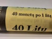 Ritinėlis monetų 1 lt pirmininkavimui - nuotraukos Nr. 2