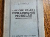 1930 m.p.būtėnas Lietuvių kalbos prielinksnių moks