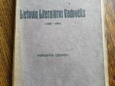 1928 m.v. Zajančkausko Lietuvių literatūros vadovė