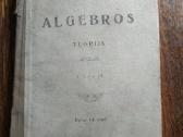 1919 m."algebros teorija"