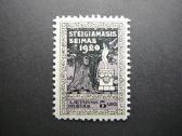 Lietuva 1920 Seimas Mlh lit86s