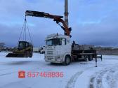 Fiskaras krovinių pervežimas kranas tralas 17m - nuotraukos Nr. 17