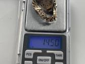 Technos 375 aukso mechaninis laikrodi - nuotraukos Nr. 4