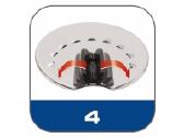 Tefal keptuvės puodo apsauga nuo taškymo dangtis - nuotraukos Nr. 3