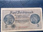 5 talonai be užrašo + 5 reichsmarkės - nuotraukos Nr. 4