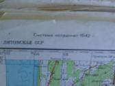 TSRS kariniai žemėlapiai - nuotraukos Nr. 2