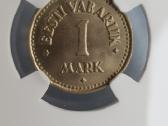 Estija 1924 1 Mark Ms64 Ngc - nuotraukos Nr. 3