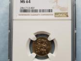 Estija 1924 1 Mark Ms64 Ngc