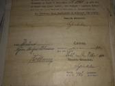 Tarpukario dokumentai,prusijos dokum. 1907 m. - nuotraukos Nr. 20