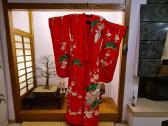 Japoniškas labai prabangus moteriškas kimono