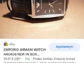 Kvarcinis laikrodis Emporio Armani - nuotraukos Nr. 5