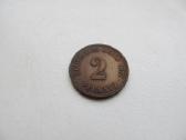 2 pfennig , Vokietija , 1877