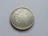 1873 5 frankai Prancuzija