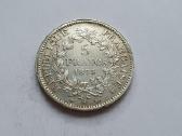 1875 5 frankai Prancuzija