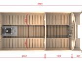 Apvali Lauko pirtis sauna - kubilas bačka 4,8m - nuotraukos Nr. 3