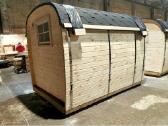 Kvadratinė sauna pirtis 3m - nuotraukos Nr. 12