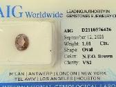 Natūralus Deimantas 1.10 ct - nuotraukos Nr. 5