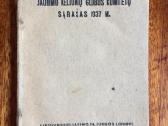Lietuvos lankytinu vietu irkt. sarasas, 1937m.