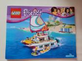 Lego friends pramogų jachta 41317