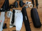 Elinchrom D-lite Rx 4 To Go, Manfrotto stovas ir t