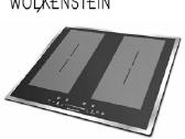 Indukcinės plokštės Wolkenstein 60cm 2x Flex Zone - nuotraukos Nr. 2