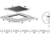 Indukcinės plokštės Wolkenstein 60cm 2x Flex Zone - nuotraukos Nr. 7