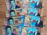 Zelenskio suvenyrinis banknotas