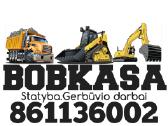 Keliu,aikšteliu,vejos irengimas,bobcat nuoma