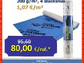Difuzinė plėvelė membrana Nextreme 200g-1.07 e/m2!