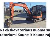 Ekskavatoriaus nuoma,kasimo darbai - nuotraukos Nr. 3