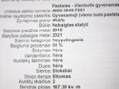 Parduodamas nebaigtos statybos namas