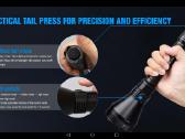 Trustfire T90r prožektorius 4800 liumenų 1600metrų - nuotraukos Nr. 5