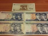 1991,1993,1997,2001,2007 10 lt Unc