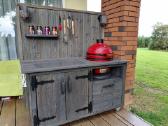 Kamado stalas iš degintos medienos, Kamado griliai - nuotraukos Nr. 27