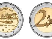 Portugalija 2 eur Lėktuvas 2022 - nuotraukos Nr. 2