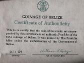 Belizas 1974m Proof rinkinys - nuotraukos Nr. 4