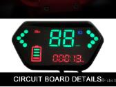 LCD ebike ekranelis spidometras odometras