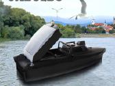 Pašarų gabenimo laivelis Jabo 2bg echolotas GPS - nuotraukos Nr. 3