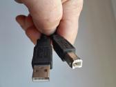 Usb kabeliai spausdintuvo pajungimui
