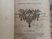 1712 metų prancūziška knyga
