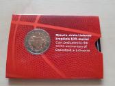 2 € moneta "Lietuvos krepšinio 100-mečiui"