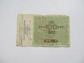 Čekis 100 liru , Italija , 1977 - nuotraukos Nr. 2
