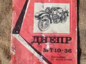 Dnepr Mt10-36 motociklo knygų komplektas 1985 - nuotraukos Nr. 2