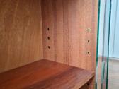 Tikmedžio lukšto mid century 1950 metų spintelė - nuotraukos Nr. 4
