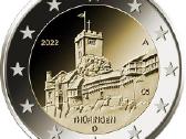 2 eurų Vokietijos Unc proginės monetos - nuotraukos Nr. 8